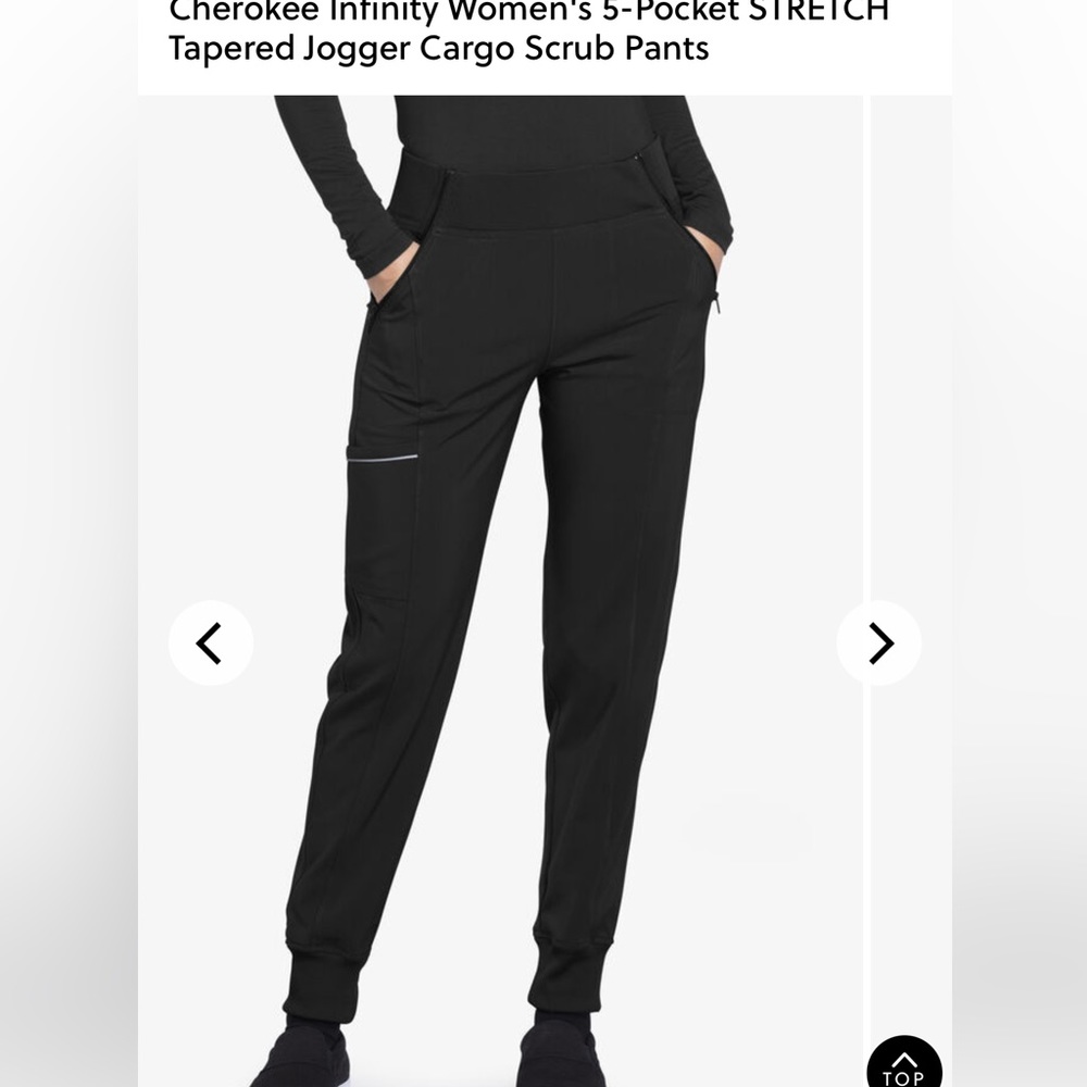 Black Jogger Cherokee infinity